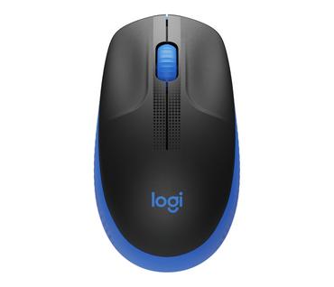 Мишка Logitech M190 Full-size wireless mouse - BLUE - 2.4GHZ - N/A - EMEA - M190