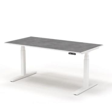 Бюро регулируемо ПЕРГЕ F2- бял цвят