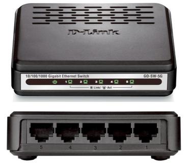 Комутатор D-Link 5-Port Gigabit Easy Desktop Switch