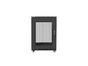 Комуникационен шкаф Lanberg rack cabinet 19' free-standing 15U/600x800 (flat pack) with mesh door black