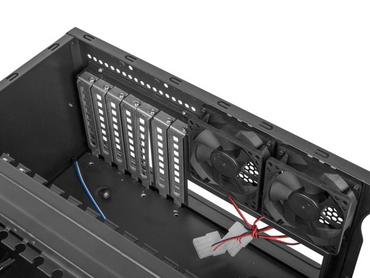Кутия за сървър Lanberg rackmount server chassis ATX 450/10 19'/4U