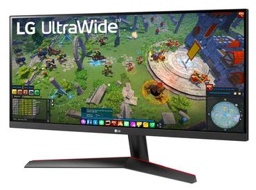 Монитор LG 29WP60G-B, 29' UltraWide Full HD, IPS Panel, 1ms MBR, 1000:1, 250 cd/m?, 21:9, 2560 x 1080, HDR 10, sRGB 99%, FreeSync, Reader Mode, 75Hz, USB Type-C, HDMI, DP, Tilt, Headphone Out, Black