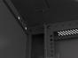 Комуникационен шкаф Lanberg rack cabinet 19' wall-mount 12U/600x600 for self-assembly with metal door black (flat pack)