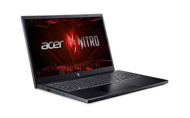 Лаптоп Acer Nitro V15, ANV15-51-55LV, Intel Core i5-13420H (up to 4.60 GHz, 12MB), 15.6' FHD IPS SlimBezel 144Hz, 16GB DDR5, 512GB PCIe NVMe SSD, GeForce RTX 3050 6GB GDDR6, INTEL 2X2 AX+BT, HD Cam, FP, KB Backlight, Linux, Black