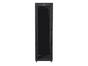 Комуникационен шкаф Lanberg rack cabinet 19' free-standing 42U/600x1000 (flat pack) with glass door lcd black v2
