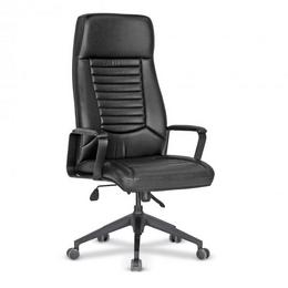 Президентски стол СВИЛЕН STH 01- черен цвят еко кожа