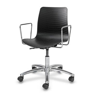 Работен стол КУКЕР DLM 03/22- фиксирани подлакътници