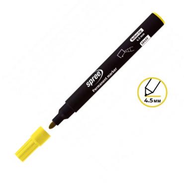Перманентен маркер Spree жълт