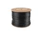 Кабел Lanberg LAN cable FTP Cat.6 305m Outdoor Solid CU Fluke Passed, black