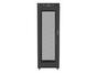 Комуникационен шкаф Lanberg rack cabinet 19' free-standing 37U / 600x800 self-assembly flat pack with mesh door LCD, black