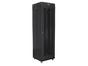 Комуникационен шкаф Lanberg rack cabinet 19' free-standing 42U/600x600 (flat pack) with mesh door lcd black v2