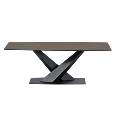 Холна маса МЕЛАНИ-  плот  керамика и закалено стъкло