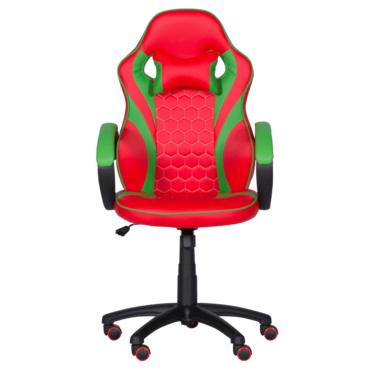 Геймърски стол ДОТА- в два цвята, черве-зелен