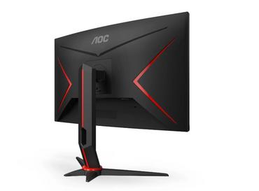 Монитор AOC C27G2Z3/BK, 27' Curved 1500R VA WLED, 1920x1080@280Hz, 1ms GtG, 0.5MPRT, 300cd m/2, 4000:1, 80M:1 DCR, Adaptive Sync, FlickerFree, Blue Light tech. Soft., Tilt, Height Adjust, Swivel, 2xHDMI, DP