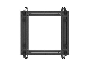 Комуникационен шкаф Lanberg open rack 19' 15U 600x600-1100 adjustable black