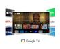 Телевизор Thomson Smart QLED Pro TV 55'; Google TV; 3840 x 2160 (4K UHD), DLED, 144 Hz, DVB-T/T2/C/S/S2, HDR10, Wi-Fi, Bluetooth, LAN, HDMI 4 (2.1), USB 2 (2.0) + 1 (3.0), Central Swivel Stand, Black