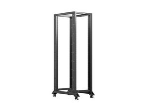 Комуникационен шкаф Lanberg open rack 19' 42U 600x1000 black