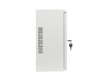 Комуникационен шкаф Lanberg rack cabinet 19' wall-mount 4U+3u/540x200 low-profile grey (assembled)