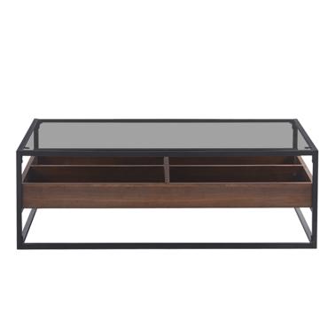 Холна маса КАЯ- с плот от закалено стъкло