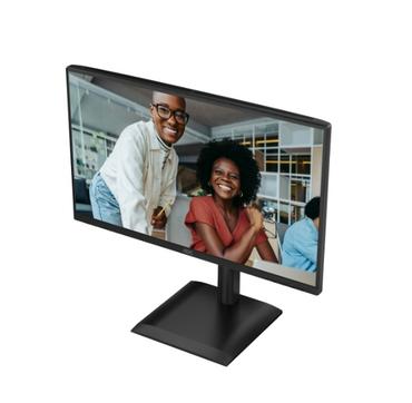 Монитор AOC 24E4U, 23.8' IPS WLED, 1920x1080@120Hz, 4ms GtG, 300cd m/2, 1500:1, 20M:1 DCR, Adaptive Sync, FlickerFree, Anti Blue Light, 2Wx2, Tilt, Height Adjust, Pivot, Swivel, D-SUB, HDMI, USB Hub