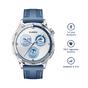 Часовник Huawei Watch GT5  Vili-B19W, 1.43', Amoled 466x466 PPI 326, BT5.2 BLE/BR/EDR, 5ATM, 524mAh, Screenshot sharing, support message input, message notifications, Battery life up to 14 days, Compatible with iOS and Android devices, Blue Woven