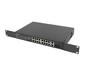 Комутатор Lanberg switch 16x 100mb poe+/2x 1GB/1x sfp rack 19' unmanaged gigabit ethernet 250w