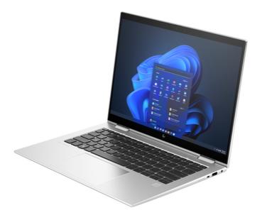 Лаптоп HP Elite x360 1040 G10, Core i7-1355U(up to 5GHz/12MB/10C), 14' FHD AG IPS 400nits Touch, 32GB on board, 1TB PCIe SSD, WiFi 6E + BT 5.3, Intel 5000 5G WWAN, Backlit Kbd, FPR, NFC, Smart Card Reader, 3C Batt, Win 11 Pro, 3Y Warranty