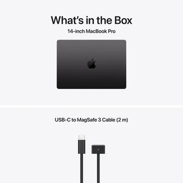 Лаптоп Apple 14-inch MacBook Pro: Apple M5 chip with 10-core CPU and 10-core GPU, 16GB, 512GB SSD - Space Black