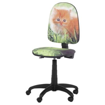 Детски стол КОТЕ- черен полипропилен