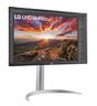 Монитор LG 27UP850N-W, 27' UHD 4K IPS, Anti-Glare, DCI-P3 95%, Cinema Screen, 5ms, 1200:1, 400 cd/m2, 3840x2160, HDR 400, MAXX Audio 5W x 2, USB type-C charging (up to 90W), HDMI, DisplayPort, AMD FreeSync, Headphone out, Tilt, Height (Range), Pivot