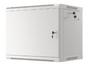 Комуникационен шкаф Lanberg rack cabinet 19' wall-mount 9U/600x450 for self-assembly with metal door grey (flat pack)