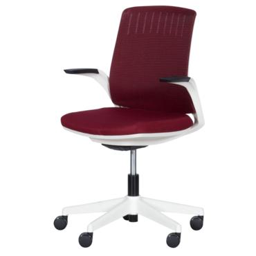 Детски стол ТЕА червен- снимка отстрани