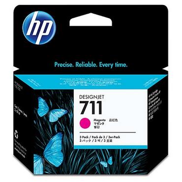 Консуматив HP 711 3-pack 29-ml Magenta Ink Cartridges
