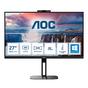Монитор AOC Q27V5CW/BK, 27' IPS WLED, 2560x1440@75Hz, 4ms GtG, 1ms MPRT, 300cd m/2, 1000:1, 20M:1 DCR, Adaptive Sync, FreeSync, Low Blue Light, 5Wx2, Tilt, Height Adjust, Pivot, Swivel, HDMI, DP, USB hub