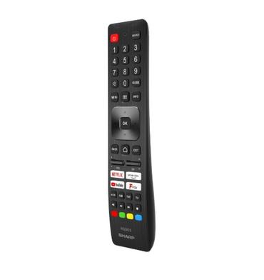 Телевизор Sharp 32FH2EA, 32' LED Android TV, HD 1366x768, Frameless, DVB-T/T2/C/S/S2, Active Motion 400, 1 000 000:1, Speaker 2x8W, Dolby Digital, Google Assistant, Chromecast Built-in, 3xHDMI, Video/Audio input (3 x RCA), CI+, USB, Wi-Fi, Bluetooth, LAN,