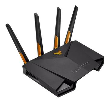 Рутер Asus Gaming Wireless Router,TUF Gaming AX3000 V2, AX3000, Dual-Band, Quad-Core 1.7GHz CPU, 256MB/512MB Flash/RAM, 2.5G port, AiProtection Pro, Adaptive QoS, VPN Fusion, IPTV, OFDMA, Beamforming, Link Aggregation, Port forwarding, Game Boost, AiMesh,
