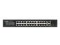 Комутатор Lanberg switch 24x 100mb poe+/2x combo rack 19' gigabit ethernet 360w v2