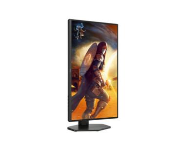 Монитор AOC Q25G4SR, 24.5' IPS WLED, 2560x1440@300Hz, 1ms GtG, 0.3ms MPRT, 400cd m/2, 1000:1, 80M:1, Adaptive Sync, FlickerFree, Low Blue Light, 2Wx2, Tilt, Height Adjust, Pivot, Swivel, 2xHDMI, DP