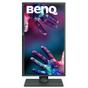 Монитор BenQ PD3205U 32' IPS 4ms 3840x2160 4K, DesignVue Designer Mon, 100% sRGB, PIP/PBP, CAD/CAM, Disp Pilot, Flicker-free, LBL, 1000:1, 20M:1 DCR, 10 Bit, 250 cd/m2, HDMIx2, DP, miniDP, USB Hub, PIP/PBP, KVM, Card R/W, Sp.2x5W, HAdj., Swivel, Pivot,Til