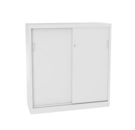 Архивен шкаф FRT с 3 отделения 104x100x43.5 см - със затворени врати, сниман отпред