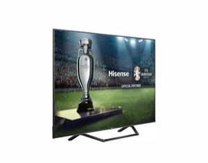 Телевизор Hisense 55' A7NQ, 4K Ultra HD 3840x2160, QLED, FALD, Quantum Dot, HDR 10+, HLG, Dolby Vision, Dolby Atmos, Smart TV, Light sensor, WiFi 5GHz, WiFi Direct, BT, Anyview Cast, 3xHDMI, 2xUSB, LAN, CI+, DVB-T2/C/S2, Black