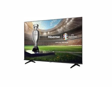 Телевизор Hisense 43' E7NQ, 4K Ultra HD 3840x2160, QLED, Quantum Dot, HDR 10+, HLG, Dolby Vision, Light Sensor, Smart TV, WiFi 5GHz, WiFi Direct, BT, Anyview Cast, 3xHDMI, 2xUSB, LAN, CI+, DVB-T2/C/S2, Black