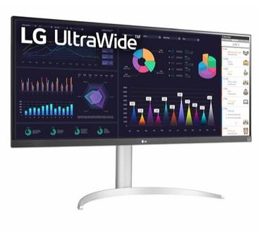 Монитор LG 34WQ650-W, 34' UltraWide AG, IPS Panel, 5ms, 1ms MBR, 1000:1, 400 cd/m2, 21:9, 2560x1080, HDR 400, sRGB over 99% , Radeon FreeSync, 75Hz, HDMI, DisplayPort, USB Type-C, Tilt, Height Adjustable, Reader Mode, Headphone Out, Black