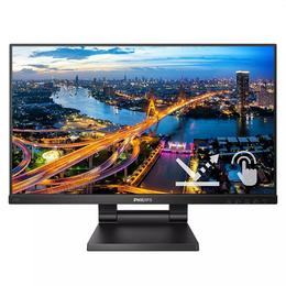 Монитор Philips 242B1TC/00, 23.8' Touch (anti-glare), IPS, WLED, 1920x1080@75Hz, 4ms GTG, 250cd m/2, 1000:1, DCR 50M:1, FlickerFree, Low Blue Mode, 2Wx2, Tilt, Height Adjust, D-SUB, HDMI, DP, USB hub