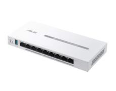 Рутер Asus Business Gigabit PoE+ VPN Wired Router, ExpertWiFi EBG19P, 8 PoE+ ports, 123W, 1 gigabit WAN+2 gigabit WAN/LAN, USB 3.2, PoE centralized control, SDN, guest portal, Multi-WAN, Load Balance, Commercial-Grade Network Security & VPN, wall mounting