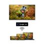 Телевизор Thomson Smart UHD TV 55'; Google TV; 3840 x 2160 (4K UHD), 5000:1, DLED, 60 Hz, DVB-T/T2/C/S/S2, HDR10, Wi-Fi, Bluetooth, LAN, HDMI 2 (2.0) + 2 (2.1), USB 2 (2.0) + 1 (3.0), Side Feet, Black
