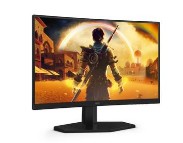 Монитор AOC C24G42E, 23.6' VA Curved 1500R, WLED, 1020x1080@180Hz, 4ms GtG, 0.5ms MPRT, 250cd m/2, 3000:1, 80M:1 DCR, Adaptive Sync, FlickerFree, Low Blue Light, 2Wx2, Tilt, 2xHDMI, DP
