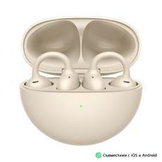 Слушалки Huawei FreeClip Dove-T00 Beige, Bluetooth 5.3, 20Hz - 20 KHz, 55mAh