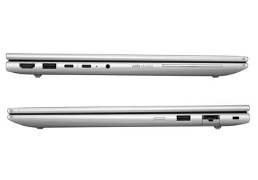 Лаптоп HP EliteBook 6 G1i AI 14' Pike Silver, Ultra 7-255U(up to 5.2GH/12MB/12C), 14'  WUXGA AG 300nits, 16GB 5600Mhz 1DIMM, 512MB PCIe SSD, WiFi 7 + BT 5.4, FPR, Smart Card Reader, Backlit Kbd, 3C Batt, Win 11 Pro, 3Y Offsite