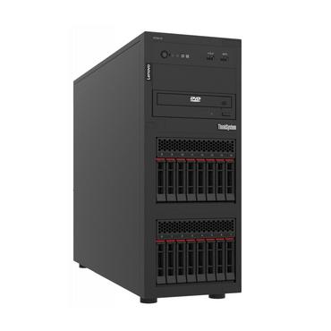 Сървър Lenovo ThinkSystem ST250 V2 Xeon E-2356G (6C, 3.2GHz, 12MB Cache/80W), 1x32GB, O/B, 2.5' HS (8), 5350-8i, HS 750W Titanium, XCC Enterprise, No DVD